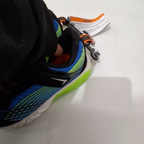 BOY'S LIGHT-UP ATHLETIC SHOES - SIZE 12 - BLACK, BLUE, GREEN, ORANGE image 2