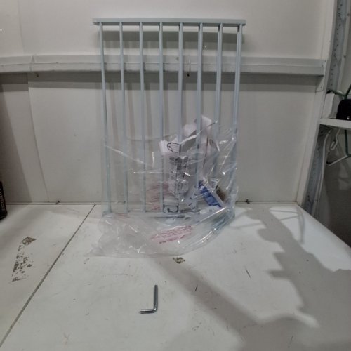 REGALO EXTRA WIDE 2-IN-1 TOP OF STAIRWAY AND HALLWAY SAFETY GATE WITH MOUNTING KIT - WHITE (MODEL: 1250) image 2