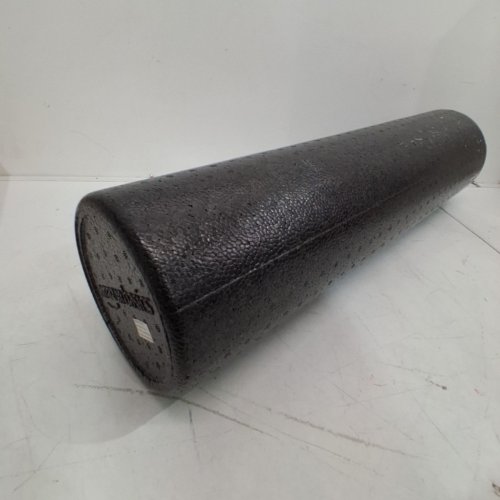 AMAZON BASICS HIGH-DENSITY ROUND FOAM ROLLER FOR YOGA & EXERCISE - 24" - BLACK image 2