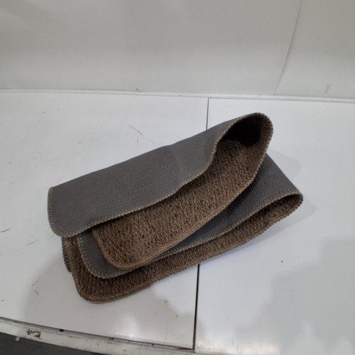 RECTANGLE NON-SLIP BACKING LINCOLN OATMEAL FLOOR MAT - 37" X 47" - BEIGE image 3