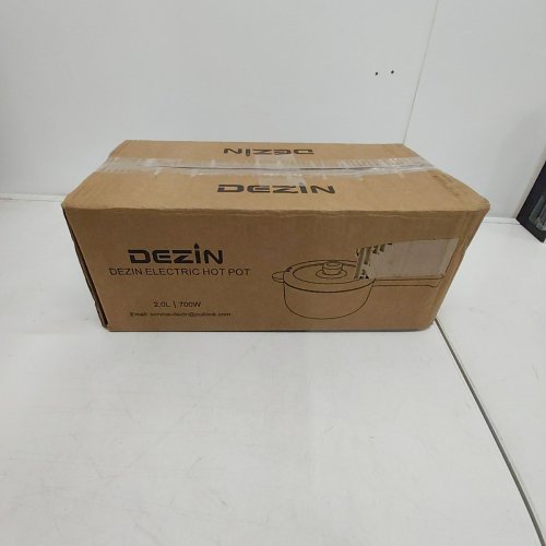 DEZIN PORTABLE ELECTRIC NON-STICK HOT POT COOKER AND SPATULA WITH POWER ADJUSTMENT - 2L (MODEL: 8150) image 4