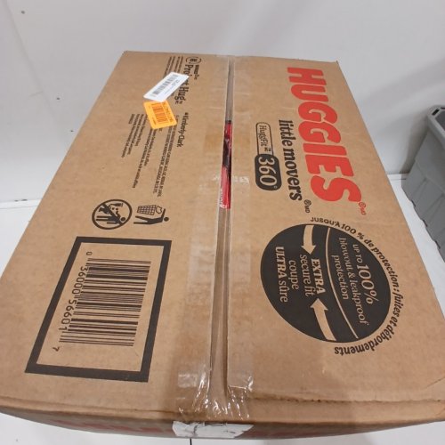 144PK HUGGIES LITTLE MOVERS DIAPERS - SIZE 4 - WHITE image 3