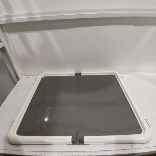 AMAZON BASICS DOG TRAINING PAD HOLDER 28" X 34" - GREY/WHITE image 2