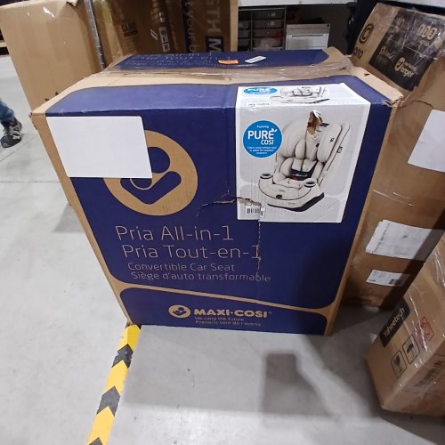 MAXI COSI PRIA ALL-IN-ONE CAR SEAT - 4 TO 100 LBS MAX - CREAM/BLACK (MODEL: 22414C-GKF) image 8