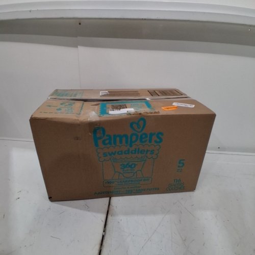 116PK PAMPERS SWADDLERS 360 PULL ON DISPOSABLE DIAPERS - SIZE 5 image 3