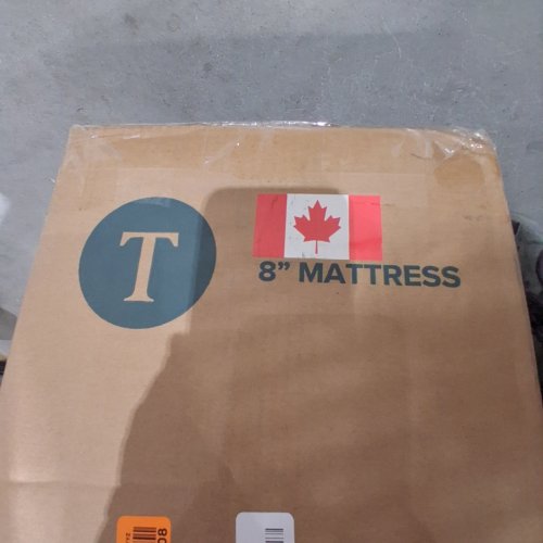 ZINUS GREEN TEA COOLING GEL MEMORY FOAM MATTRESS - TWIN - 8" - WHITE (MODEL: ZU-MFGN1YZI-08T) image 4