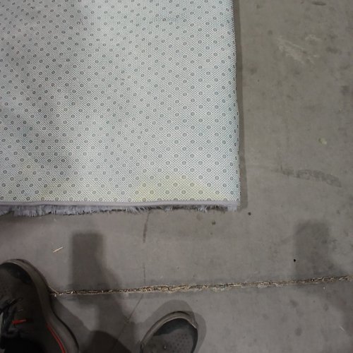 SHAG AREA RUG - 12FT X 9FT - GREY/WHITE image 6