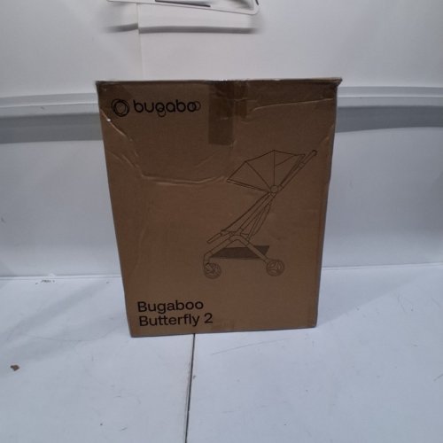 BUGABOO BUTTERFLY COMPLETE STROLLER AND RAIN COVER - 40.3"H - BLACK - (MODEL: 100025006) image 7