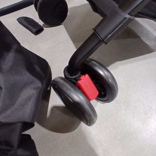 PYLE JOVIAL LIGHTWEIGHT FOLDING BABY STROLLER - BLACK (MODEL: CA-JPC20BK) image 3