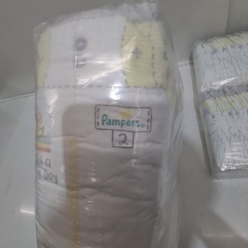 186PK PAMPERS SWADDLERS DISPOSABLE DIAPERS - SIZE 2 image 3