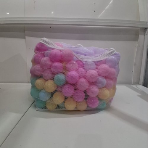 400PK AMAZON BASICS BPA FREE PLASTIC BALL PIT BALLS WITH STORAGE BAG - 2.3" image 2