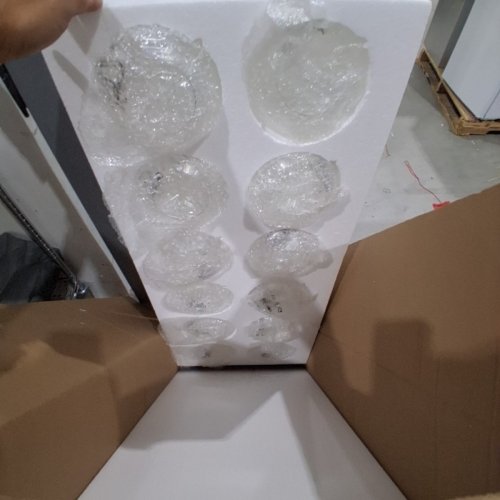 KNWJMV ABSTRACT 11-LIGHT BUBBLE CHANDELIER - clear (MODEL: 48534) image 8