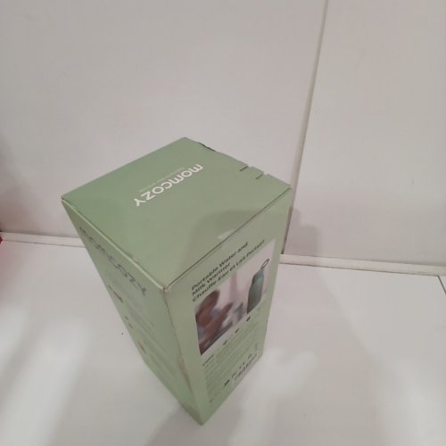 MOMCOZY PORTABLE BEVERAGE WARMER WITH DUAL HEATING MODES FOR BREAST MILK & WATER - 17OZ CAPACITY - PALE GREEN (MODEL: MW05) image 3
