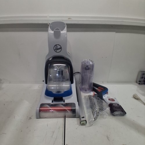 HOOVER CORDED POWERDASH PET COMPACT LIGHTWEIGHT CARPET CLEANER - WHITE/BLUE (MODEL: FH50705VCD) image 5