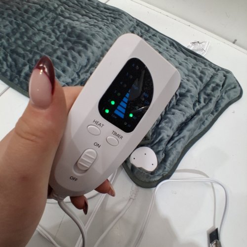 VANKADA ELECTRIC HEATING PAD - 24" X 20" -GREY image 2