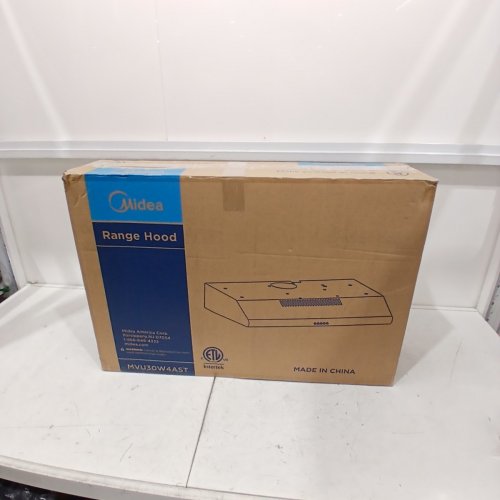 MIDEA UNDER CABINET CONVERTIBLE SLIM RANGE HOOD - 30" - 60HZ - 120V - 65DPA - SILVER - (MODEL: MVU30W4AST) image 7