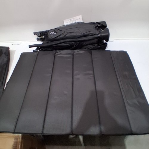 PAMO BABE PORTABLE CRIB BABY PLAYPEN WITH MATTRESS AND STORAGE BAG - 39" X 27" X 25" - BLACK - (MODEL : P901) image 5