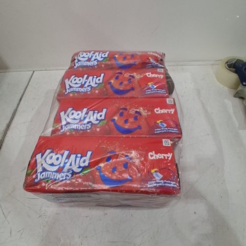 4 (10PK) KOOL-AID JAMMERS - 180ML EACH - CHERRY ( 40 TOTAL) image 3
