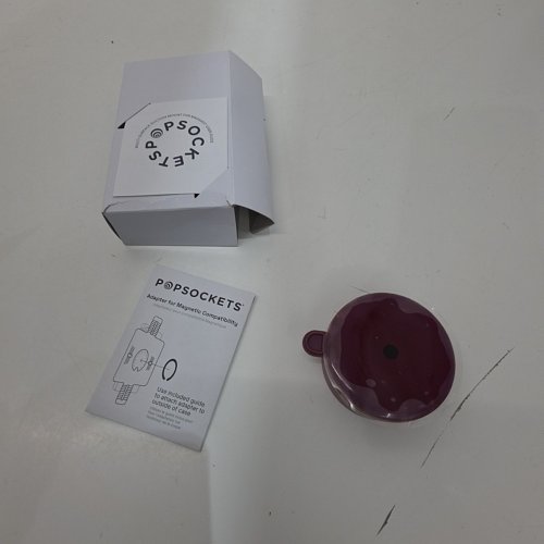 POPSOCKET MULTI-SURFACE SUCTION MAGSAFE PHONE MOUNT WITH MAGNETIC ADAPTER - WINE RED image 2