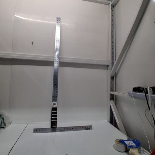JOHNSON ALUMINUM DRYWALL T-SQUARE RULER - 48" (MODEL: JTS48) image 2