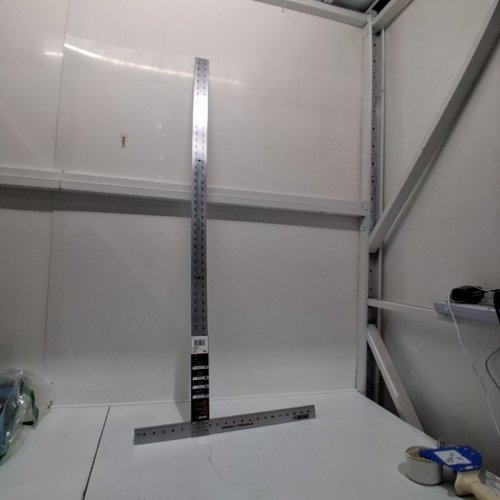 JOHNSON ALUMINUM DRYWALL T-SQUARE RULER - 48" (MODEL: JTS48) image 3