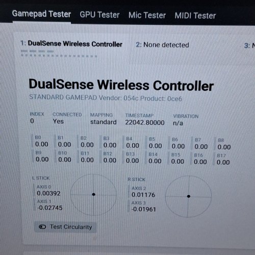 SONY DUALSENSE WIRELESS CONTROLLER - PLAYSTATION 5 (PS5) CONTROLLER - GREY CAMOUFLAGE (MODEL: CFI-ZCT1W) image 2