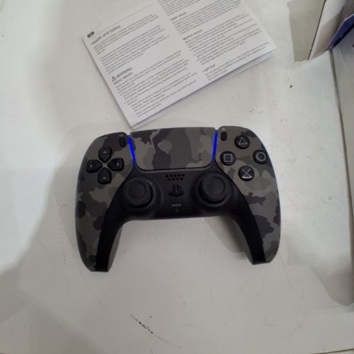 SONY DUALSENSE WIRELESS CONTROLLER - PLAYSTATION 5 (PS5) CONTROLLER - GREY CAMOUFLAGE (MODEL: CFI-ZCT1W) image 3