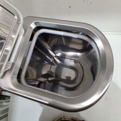 UBBI STAINLESS STEEL PET WASTE PAIL - 13 GAL image 3