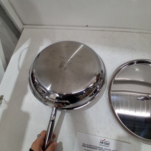 ALL-CLAD D3 STAINLESS FRYING PAN WITH LID -12" (MODEL: 4112) image 3