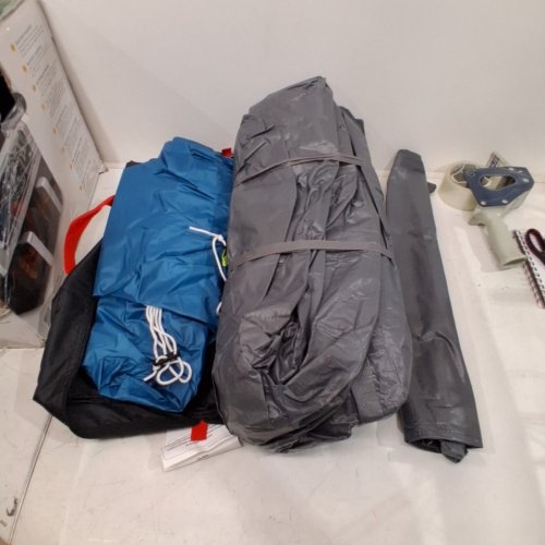 COLEMAN CAMPING TENT DARKROOM SKYDOME TENT - 4 PERSON - BLUE image 2