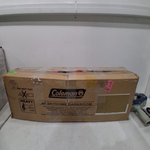 COLEMAN CAMPING TENT DARKROOM SKYDOME TENT - 4 PERSON - BLUE image 4
