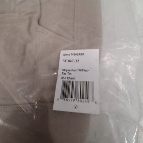 MEN'S 5.11 TACTICAL STRYKE PANT -36W\32L - KHAKI (STYLE:74369) image 3