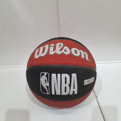 WILSON NBA TEAM TRIBUTE BASKETBALL - TORONTO RAPTORS - SIZE 7 - 29.5" - BLACK/RED image 2