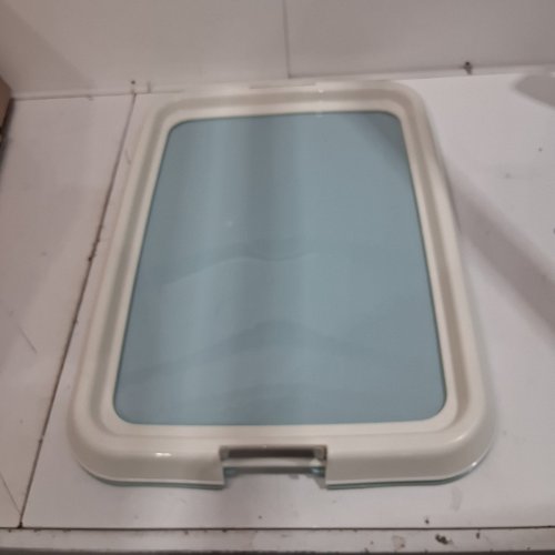 IRIS PUPPY AND DOG TRAINING PET PAD HOLDER - 17.5" X 23.5" - LIGHT BLUE image 2