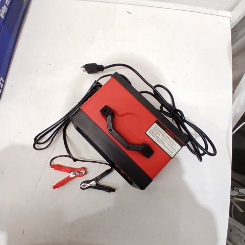 NOONE CORDED CAR BATTERY CHARGER - 2A/10A 6V/12V - RED (MODEL: AMBT007) image 4