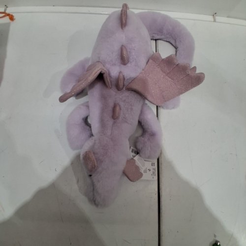 KIDS JELLYCAT STUFFED DRAGON - 26" - LAVENDER image 2