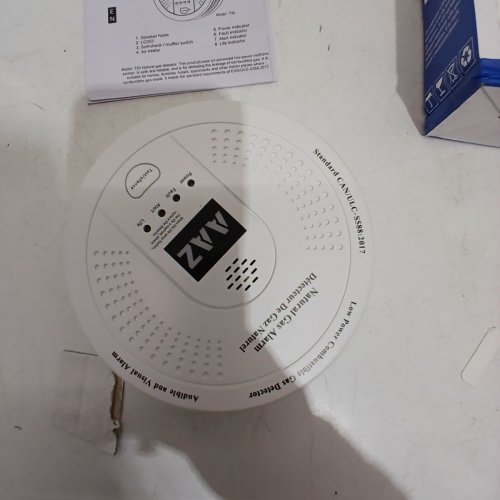 AAZ NATURAL GAS DETECTOR ALARM - WHITE (MODEL: 730) image 3
