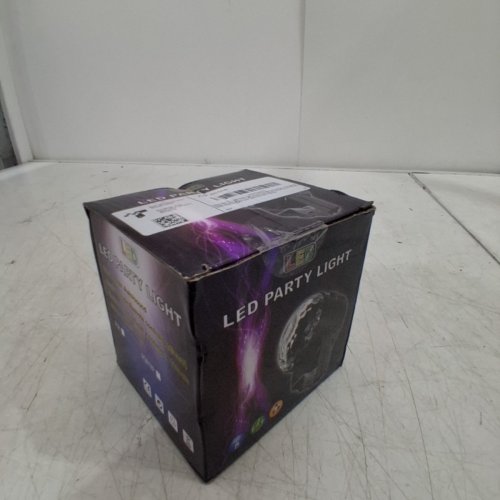 LED PORTABLE DISCO PARTY LIGHT - BLACK image 3
