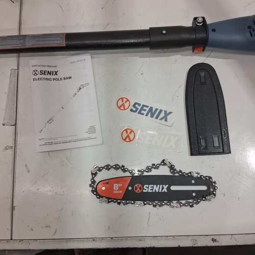 SENIX ELECTRIC POLE SAW - 120 V - 8.5A - BLUE / ORANGE (MODEL: CSPE8.5-M) image 6