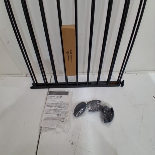 MUNCHKIN PUSH TO CLOSE EXTENDING SAFETY GATE - 29" X 28.5" - 45" - BLACK (MODEL: MK0001 REV4) image 3