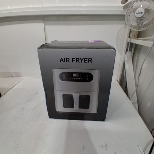 AIR FRYER WITH COOKING WINDOW - 5.3QT - WHITE (MODEL: AF01) image 2