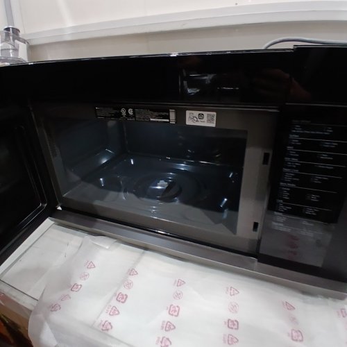 LG OVER-THE-RANGE MICROWAVE OVEN - 900W, 120 V - BLACK (MODEL: MVEL2137D/00) image 8