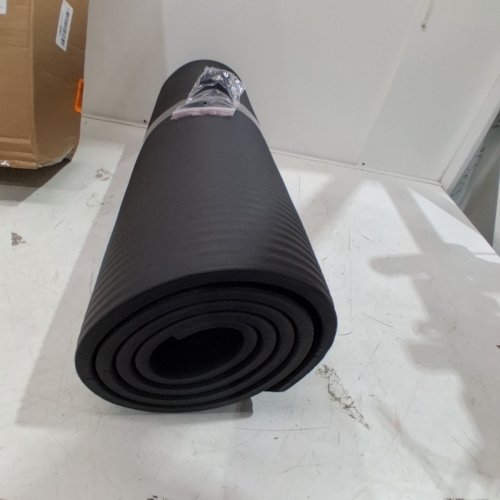 AMAZON BASICS EXTRA THICK EXERCISE/YOGA MAT - 74" X 24" X 1/2" - BLACK image 2