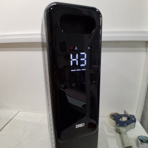 DREO OIL FILLED RADIATOR ELECTRIC RADIANT HEATER- 1500W - BLACK (MODEL: OH310/DR-HSH010) image 2