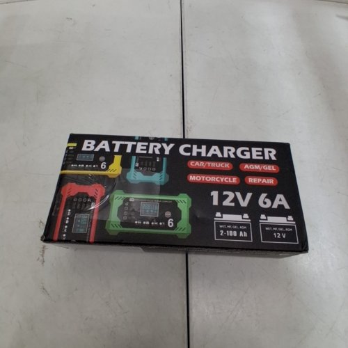 COREBOX 12V CAR BATTERY CHARGER & MAINTAINER - RED/BLACK (MODEL: H-6CS) image 7