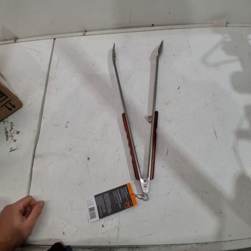 OUTSET EXTRA LONG ROSEWOOD TONGS - 22" image 3