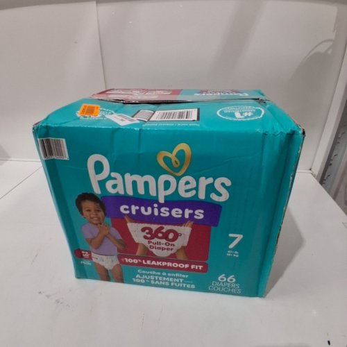 66PK PAMPERS CRUISERS 360° DIAPERS - SIZE 7 image 3