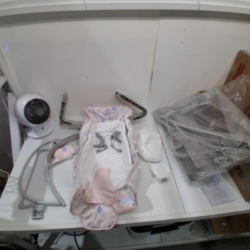 INGENUITY KEEP COZY 3-IN-1 GROW WITH ME VIBRATING BABY BOUNCER SEAT & ROCKER - 6-40LBS - PINK/GREY (MODEL: 12909) image 3