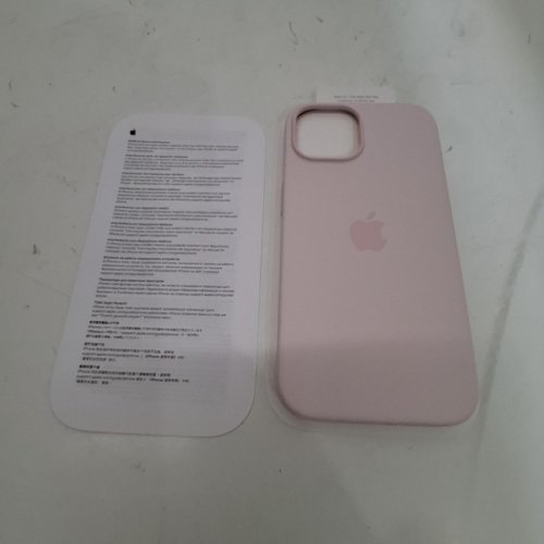APPLE SILICONE CASE WITH MAGSAFE FOR IPHONE 15 - LIGHT PINK (MODEL: A3123) image 3