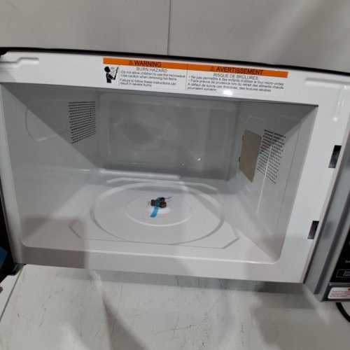 HAMILTON BEACH COUNTER-TOP MICROWAVE WITH 10 POWER LEVELS - 1.1 CU.FT. - STAINLESS STEEL (MODEL: EM031MC1) image 5